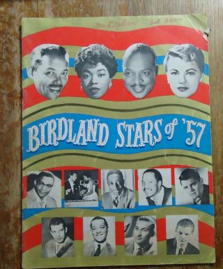 Vintage Birdland Stars Of 