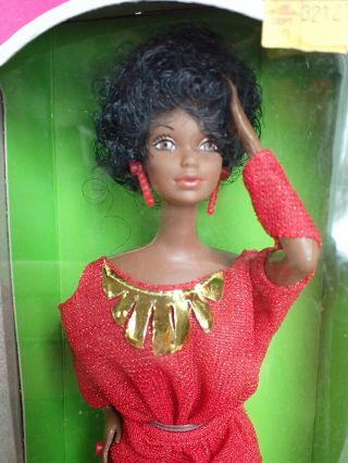 Rare 1979 Nrfb Vintage Black Barbie Doll 1293