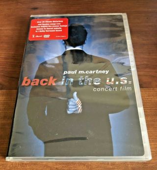 & Paul Mccartney " Back In The Us Live 2002 " Concert Film -