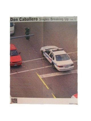 Don Caballero Poster Singles Breaking Up Cab