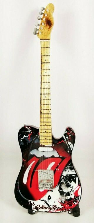 Rolling Stones Miniature Tribute Guitar With Stand - Rs5