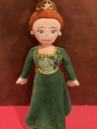 Shrek Princess Fiona 16” Plush Doll Toy Universal Studios 2003