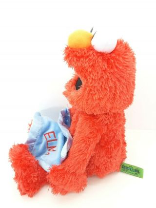 Gund 2013 Sesame Street Peek A Boo Elmo with Blanket Interactive Plush Toy 2