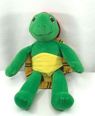 Kidpower Franklin Turtle Talking Stuffed Animal Plush Book Character 14 " Doll