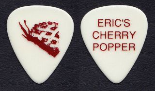 Warrant Erik Turner Signature White Guitar Pick - 1990 Cherry Pie Tour