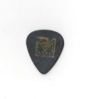 Parker Mccollum Country Music Artist Authentic Stage Tour Guitar Pick Pic