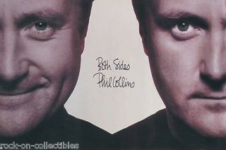 Genesis Phil Collins 1993 Both Sides Promo Poster