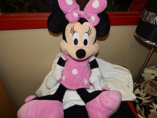 Disney Pink Minnie Mouse Large 25 " Inches Plush Doll