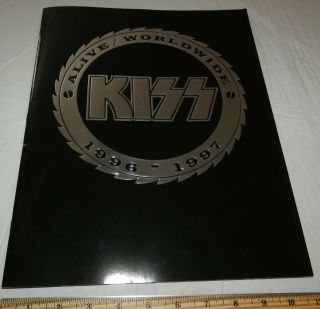 Kiss Alive Worldwide 1996/1997 - World Tour - Souvenir Concert Program Guide Book