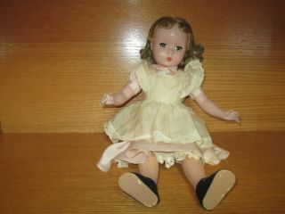 Rare Madame Alexander Alice In Wonderland 17” Doll Maggie Face 1950 