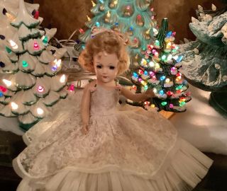 Vintage 1950’s Mary Hoyer Doll In Tagged Gown