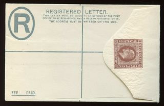 Gold Coast - 1904 - Postal Stationery - Registered Envelope - Hg C8