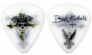 Bret Michaels Band Guitar Pick : 2010 Tour Poison Skull Signature