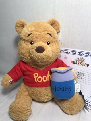 Nwt Build - A - Bear Exclusive Winnie The Pooh/ Sound