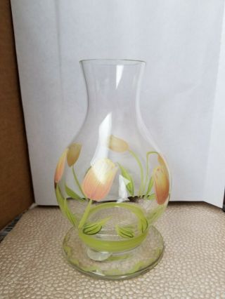 Princess House Cottage Tulip Water Carafe Made In Romania