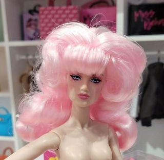 Integrity Toys Jem Up & Rockin Flip Side Jerrica Jem Nude Doll Only Tone Japan