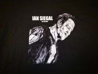 Ian Siegal All the Rage Tour T - Shirt Black Large 2