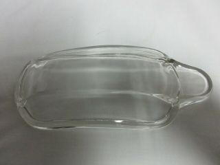 VINTAGE INDIANA CLEAR GLASS BANANA SPLIT DISHES SET OF 4 3