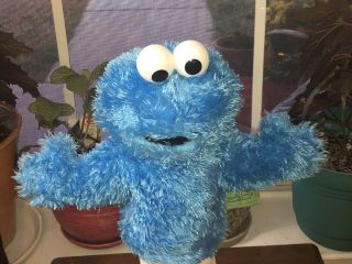 Gund 11” Cookie Monster Plush Hand Puppet