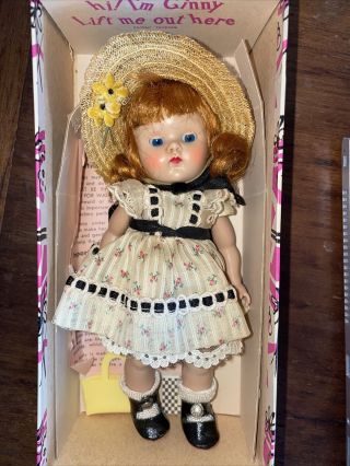 Vintage Vogue Strung Doll,  In Wanda 40 Outfit,  In Vintage Vogue Ginny Box 10
