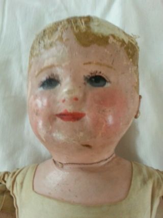 Antique Early Martha Chase Cloth Leather 22 Doll 2