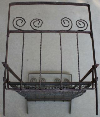 Antique Metal Doll Bed 10 