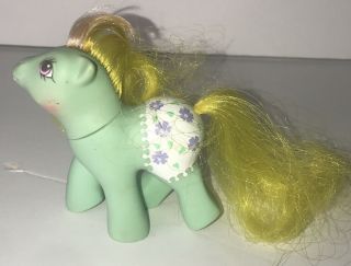 Vintage My Little Pony Fancy Pants - Baby Sunnybunch 1987 Sunny Bunch Mlp