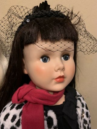 Vintage 1959 36 " Playpal Size Horsman Princess Peggy Doll - Very Pretty