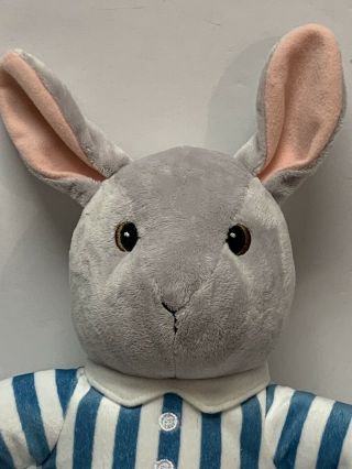 Kohls Cares Goodnight Moon Bunny In PJ’s Margaret Wise Rabbit Plush Stuffed 15 