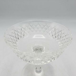 Vintage Waterford Irish Crystal Alana Champagne Low Sherbet Glass 4 1/4 