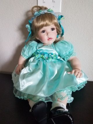 Marie Osmond Baby Connie Porcelain Baby Doll