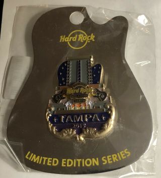Hard Rock Tampa Hotel & Casino Icon Series Pin 2015 Le