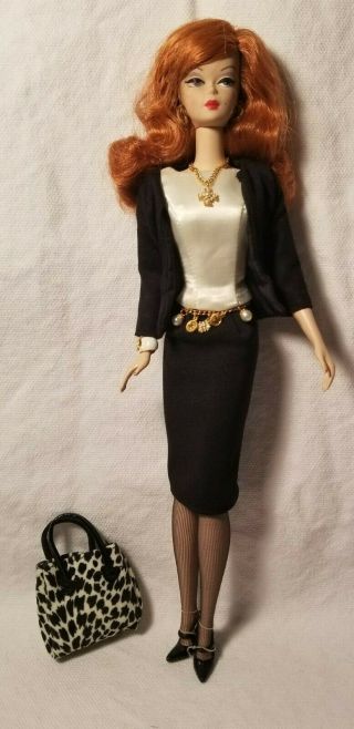 Silkstone Barbie Wearing Suit From The " Dawn To Dusk " Gift Set