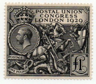 Gb Stamp 1929 £1 Puc Sg438 Nh?
