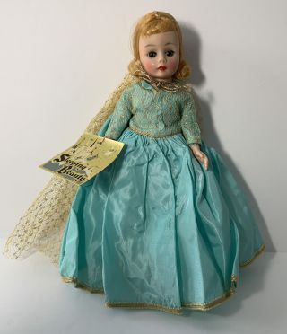 Vintage 1959 Madame Alexander Walt Disney Cissette Sleeping Beauty Doll Tag Wow