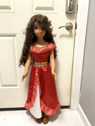 Disney My Size Doll Princess Elena Of Avalor 38 " Life Size Barbie Type Doll Big