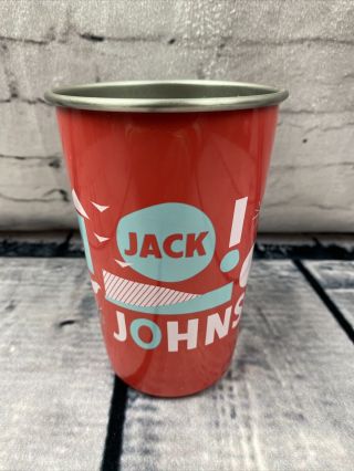 Jack Johnson Concert Show Cup Reusable Steelys 16 Oz (xxx)