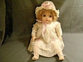 Vintage 20 " Alexander Little Genius Composition Baby Doll,  Tagged Dress
