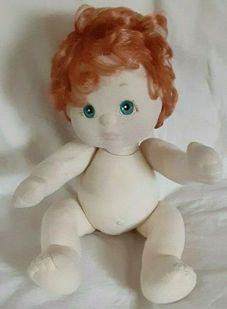 Vintage 1985 My Child Doll Red Hair Blue Eyes Mattel No Clothes Boy Soft