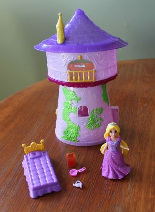 Mattel Little Kingdom Disney Princess Rapunzel Tower Playset Magiclip