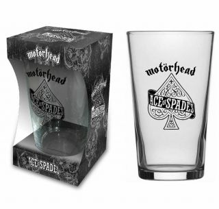 Motorhead Ace Of Spades Beer Glass (rz)