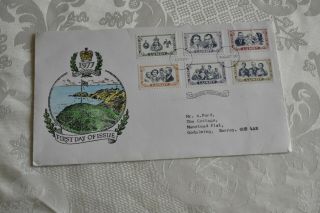 Gb Lundy Island First Day Cover - The Queens Silver Jubilee 1977