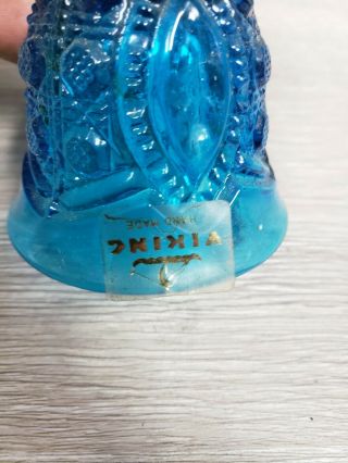 Vintage Imperial Viking Glass Cape Cod Cobalt Blue Bell B4 2