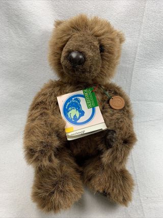 Charleen Kinser Forever Toys Vintage Nutmeg Large Bear 1987 Jointed Brown 821
