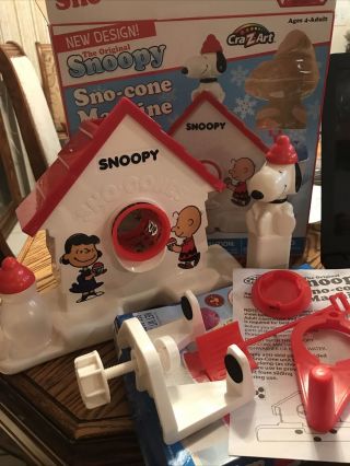 Snoopy Sno - Cone Machine Snow Cone Maker Cra - Z - Art Peanuts,  Refill Pack
