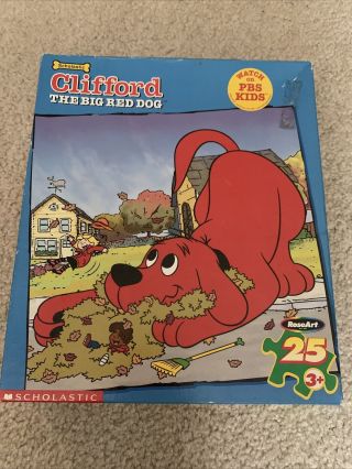 2002 Clifford The Big Red Dog Scholastic 25 Piece Children 