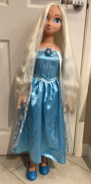 Disney Frozen Elsa My Size 3ft (91cm) Doll (3,  Years)