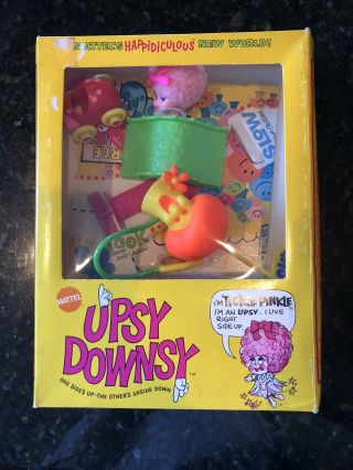 1969 Mattel Upsy Downsy Tickle Pinkle Pudgy Fudgy Bugabout