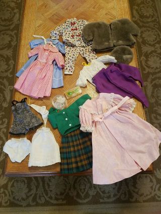 Vintage Assortment Of Clothing Fits 18 " Miss Revlon Doll Vt 18