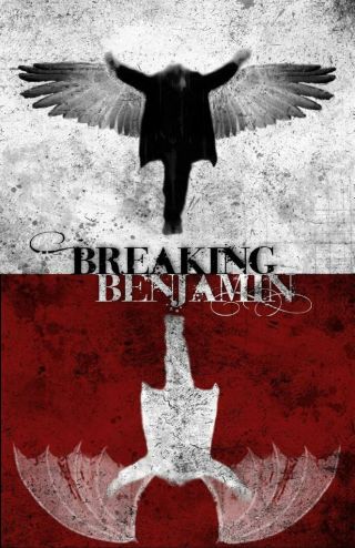 Breaking Benjamin Promo Poster Music Poster / 19 X 12 Inches